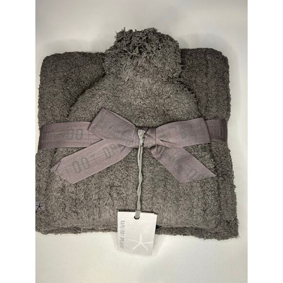 Barefoot Dreams Gray Scarf and Beanie Set - Picture 2 of 5